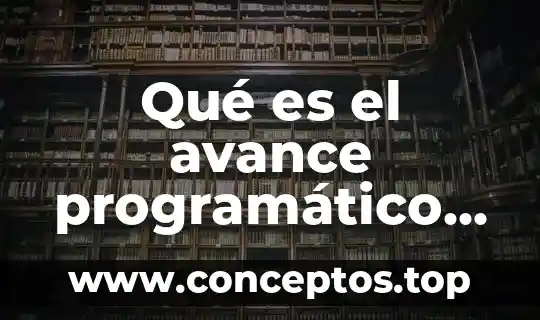 Qué es el avance programático de tercer grado de primaria