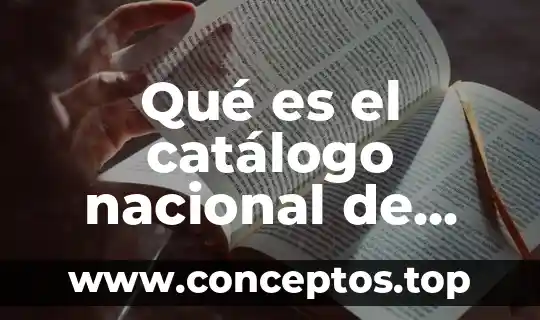 Qué es el catálogo nacional de cualificaciones profesionales