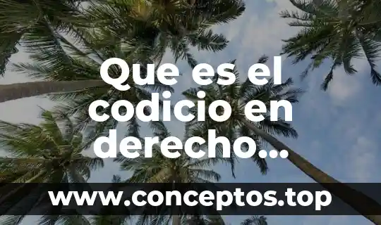 Que es el codicio en derecho romano