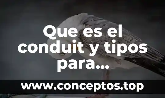 Que es el conduit y tipos para instalaciones fotovoltaicas