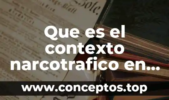 Que es un registro de nombre comercial en mexico 8 Que es el contexto narcotrafico en mexico