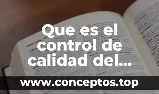 Que es un control protectivo preventivo y reactivo 3 Que es el control de calidad del agua grado reactivo