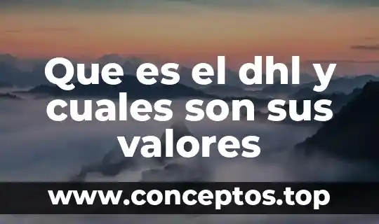 Que es el proceso comunicativo cuales son sus procesos comunicativo 3 Que es el dhl y cuales son sus valores