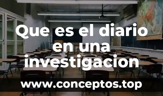 Que es una cuenta de asiento de diario 6 Que es el diario en una investigacion