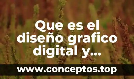 Que es un mensaje grafico 5 Que es el diseño grafico digital y autores