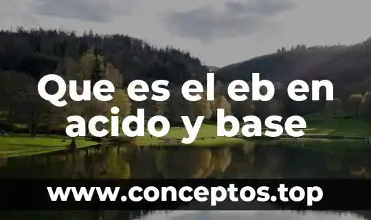 Qué es ácido succínico en enología 6 Que es el eb en acido y base