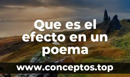 Que es efecto alfa 4 Que es el efecto en un poema