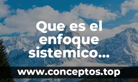 Que es el enfoque sistemico familiar