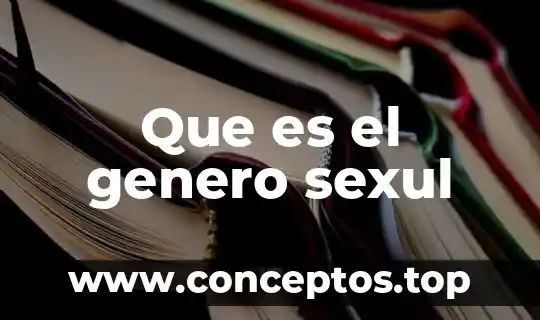Que es el genero western 4 Que es el genero sexul