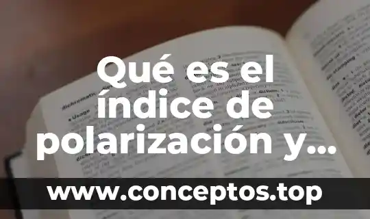 Qué es el índice de polarización y absorción dieléctrica
