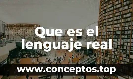 Que es el lenguaje lirismo 8 Que es el lenguaje real
