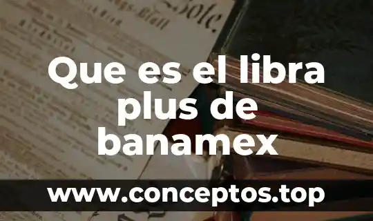 Que es visual c plus 4 Que es el libra plus de banamex
