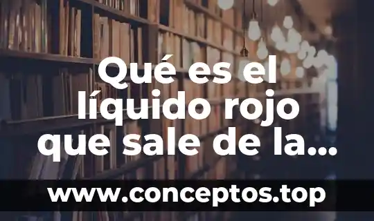Qué es el líquido rojo que sale de la sábila