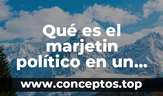 Qué es el marjetin político en un estudio de caso