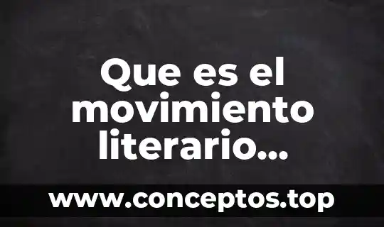 Que es el movimiento literario preciosismo