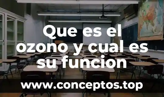 Que es una figura de autoridad y que funcion tiene 8 Que es el ozono y cual es su funcion