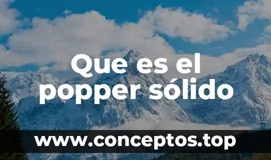 Que es un sistema inteligent de trawporte 5 Que es el popper sólido