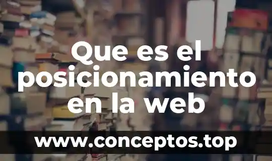 Que es un header web 3 Que es el posicionamiento en la web