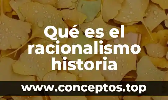Que es una historia de la epoca oscura 4 Qué es el racionalismo historia