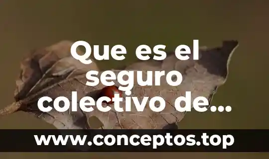 Que es el seguro colectivo de retiro issste