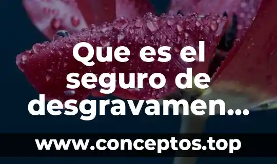 Que es el seguro de separación individualizado 8 Que es el seguro de desgravamen hipotecario
