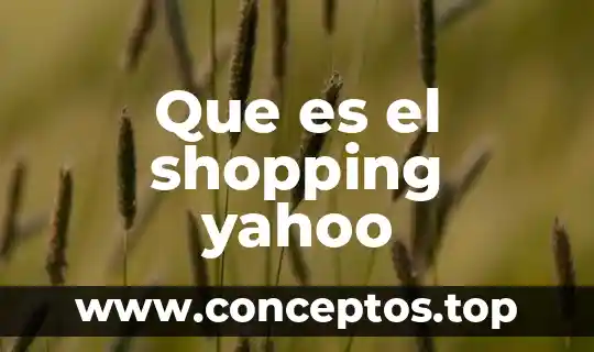 Qué es una representación cartográfica Yahoo 5 Que es el shopping yahoo