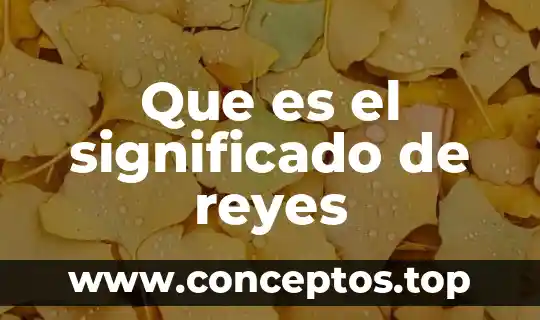 Que es desmesura significado 7 Que es el significado de reyes