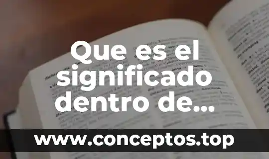 Que es e lenguage para la psicologia 5 Que es el significado dentro de psicologia