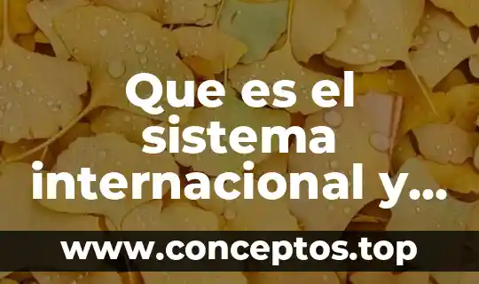 Que es el sistema de la luna 5 Que es el sistema internacional y sistemas ingles