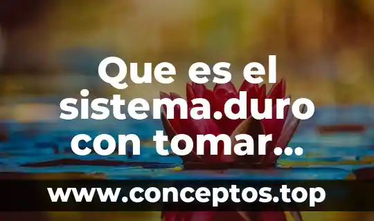 Que es el sistema.duro con tomar whisky