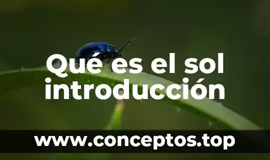 Para qué es el tri vi sol pediátrico 3 Qué es el sol introducción