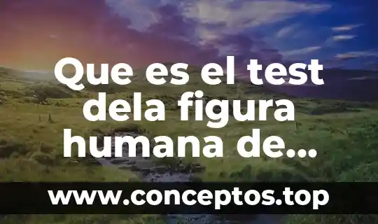 Que es el test dela figura humana de karen machover