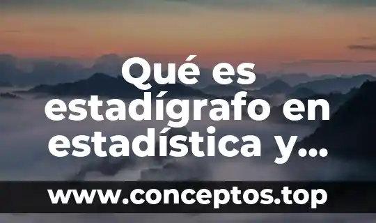 Qué es una sucesión figurativa ejemplos 6 Qué es estadígrafo en estadística y ejemplos