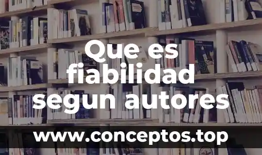 Que es el plasma sanguineo segun autores 8 Que es fiabilidad segun autores