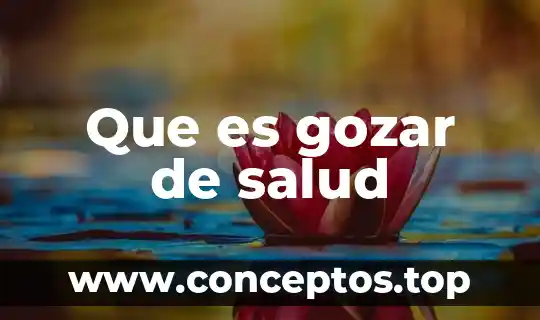 Que es el modelo dupont salud 4 Que es gozar de salud