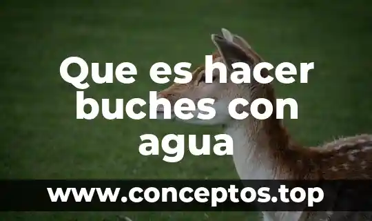 Al hacer una empresa que es lo que queremos logra 7 Que es hacer buches con agua