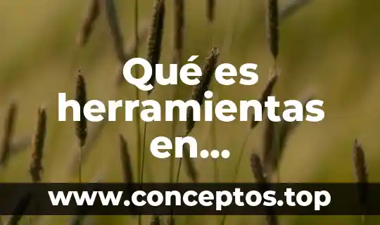 Qué es herramientas en contabilidad