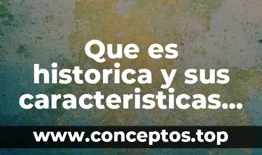 Etapa de organización significado características y que es 5 Que es historica y sus caracteristicas de las ciencias sociales