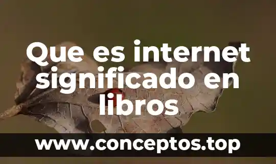 Que es significado candidez 3 Que es internet significado en libros