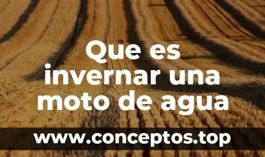 Que es invernar una moto de agua