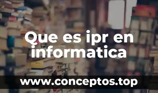 Que es identidad colectiva y sus caracteristicas 7 Que es ipr en informatica
