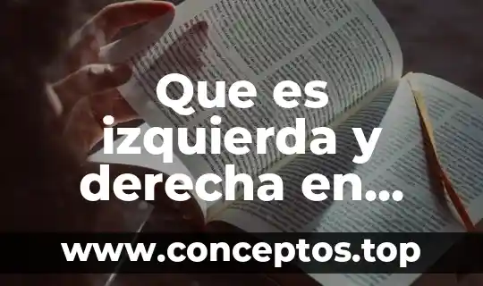 Que es izquierda y derecha en politica peru