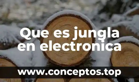 Que es jungla en electronica
