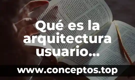 Qué es la arquitectura usuario servidor