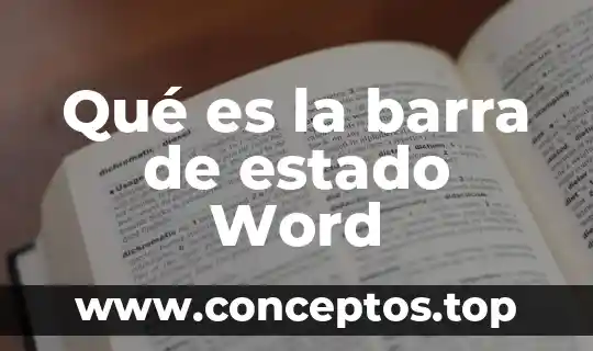 Nombre de el signo musical que es una barra vacia 4 Qué es la barra de estado Word