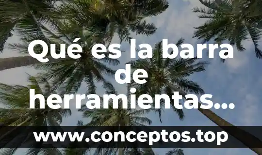 Qué es la barra de herramientas estándar en Excel
