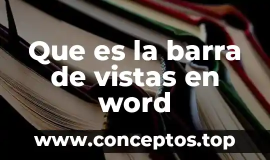 Nombre de el signo musical que es una barra vacia 5 Que es la barra de vistas en word