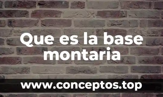 Que es una base de chift 8 Que es la base montaria