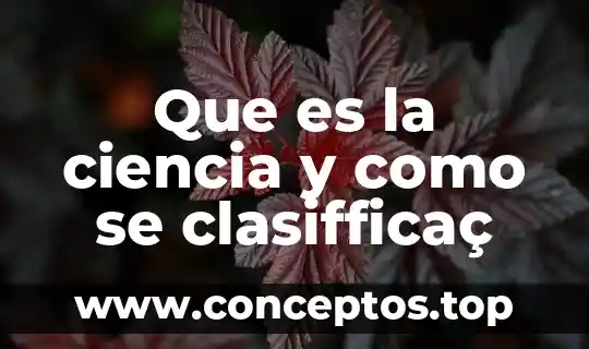Que es ciencia caracteristicas y tipos 4 Que es la ciencia y como se clasiffica莽