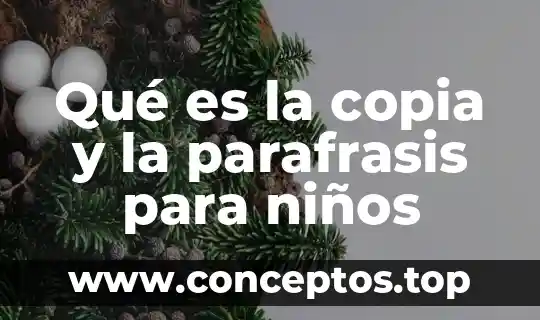 Qué es y para qué sirve una copia de seguridad 6 Qué es la copia y la parafrasis para niños